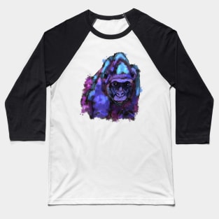 Colorful gorilla Baseball T-Shirt